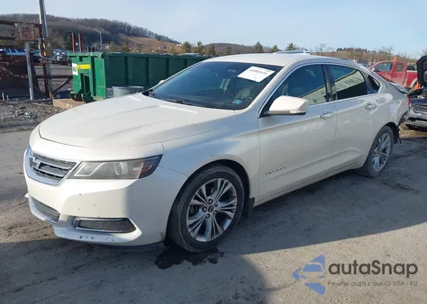 2014 Chevrolet Impala 2Lt z USA, uszkodzony, nr VIN 1G1125S3XEU120108